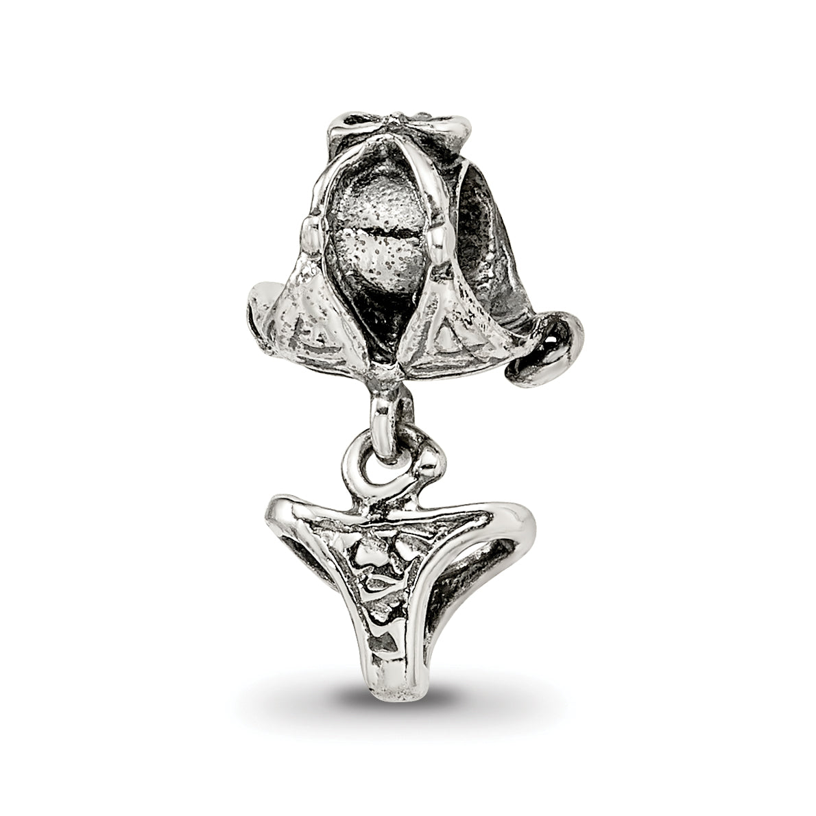 Sterling Silver Reflections Kids Swimsuit Dangle Bead Main image