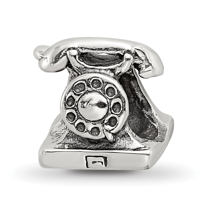Sterling Silver Reflections Telephone Bead Main image