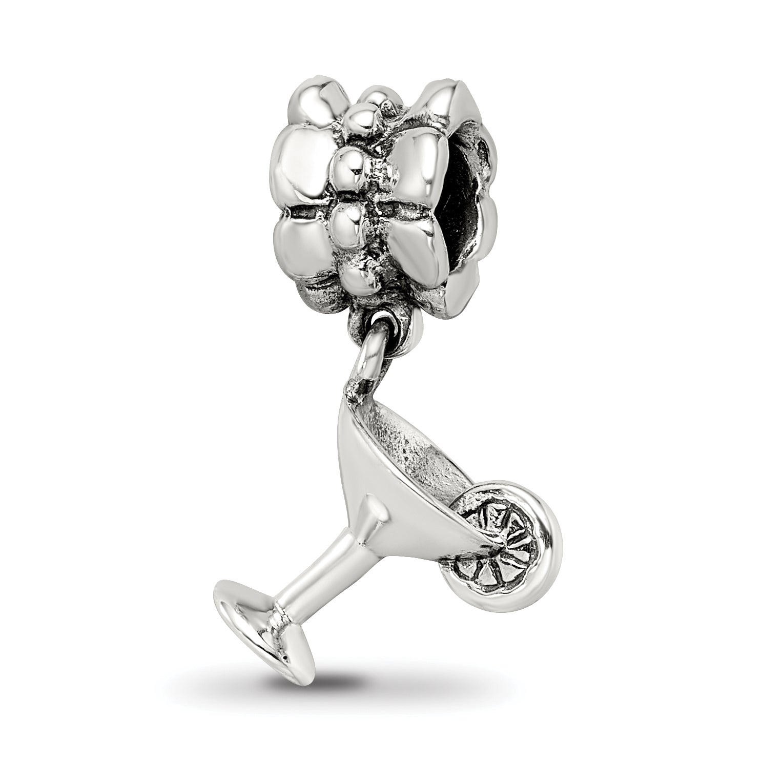 Sterling Silver Reflections Margarita Dangle Bead Main image