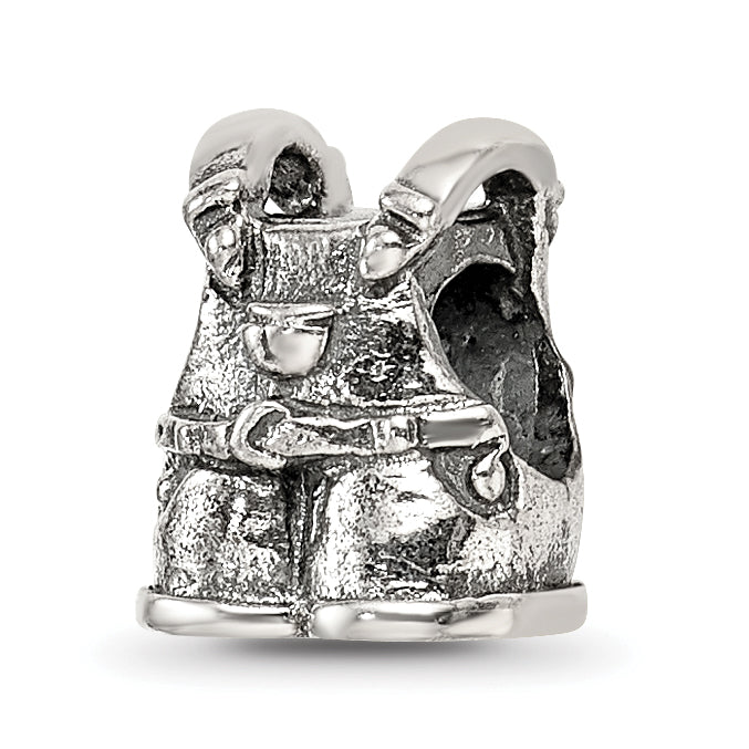 Sterling Silver Reflections Kids Overalls Bead