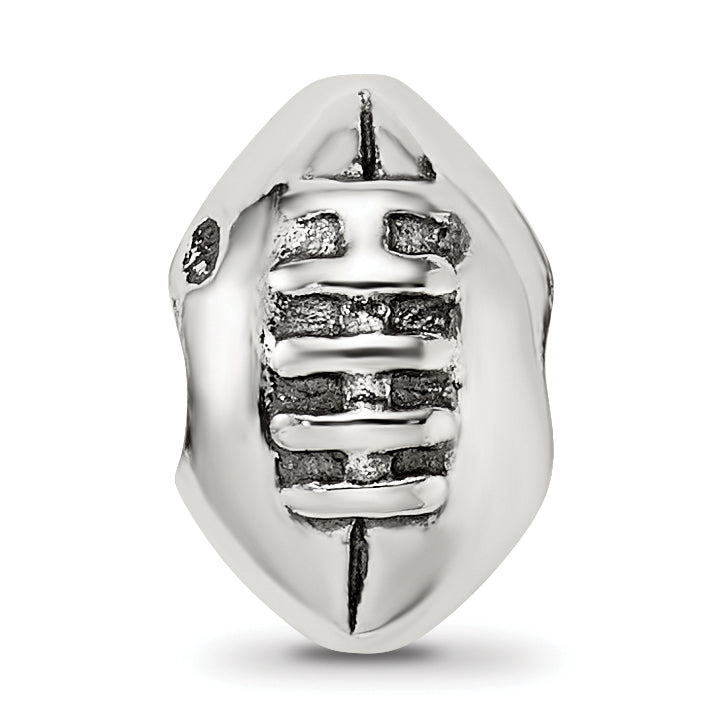Sterling Silver Reflections Kids Football Bead