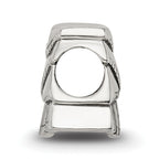 Sterling Silver 925 Kids Skirt Bead with Antiqued Finish Solid