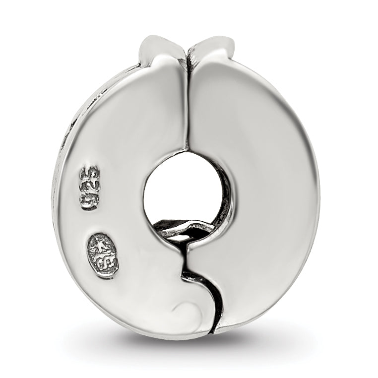 Sterling Silver Reflections Hinged X Clip Bead Secondary image
