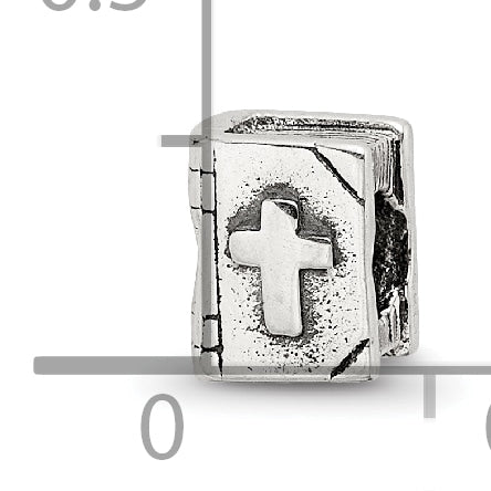 Sterling Silver Reflections Kids Bible Bead