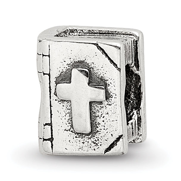 Sterling Silver Reflections Kids Bible Bead Main image