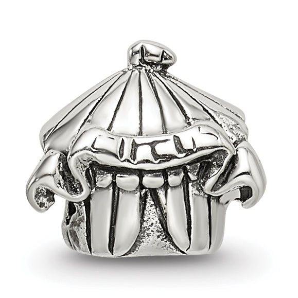 Sterling Silver Reflections Kids Circus Tent Bead