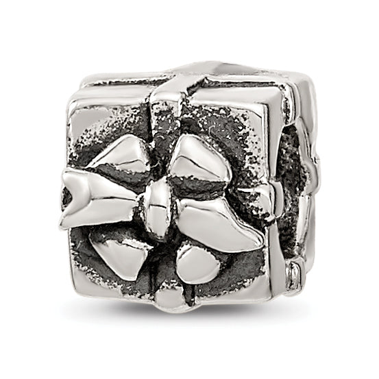 Sterling Silver Reflections Kids Present Bead Main image
