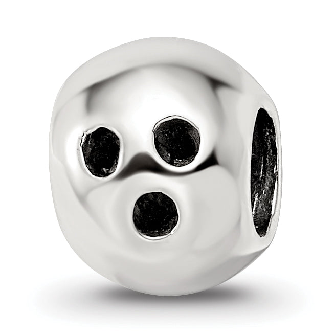 Sterling Silver Reflections Bowling Ball Bead Main image