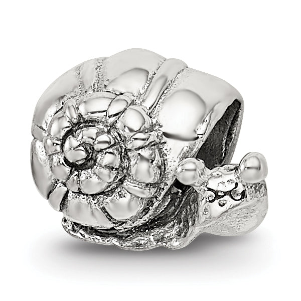 Sterling Silver Reflections Kids Snail Bead Main image