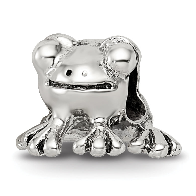 Sterling Silver Reflections Frog Bead Main image