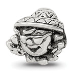 Sterling Silver Reflections Kids Sunshine Farmer Bead