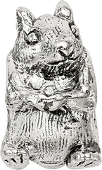 Sterling Silver Reflections Squirrel Bead