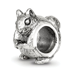 Sterling Silver Reflections Squirrel Bead