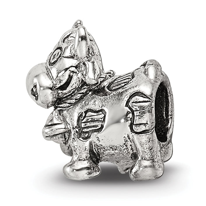 Sterling Silver Reflections Kids Cow w/ Bell Bead Main image