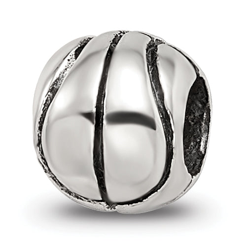 Sterling Silver Reflections Kids Basketball Bead