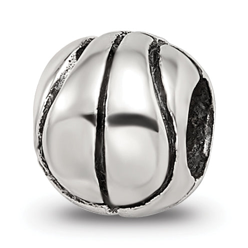 Sterling Silver Reflections Kids Basketball Bead Main image