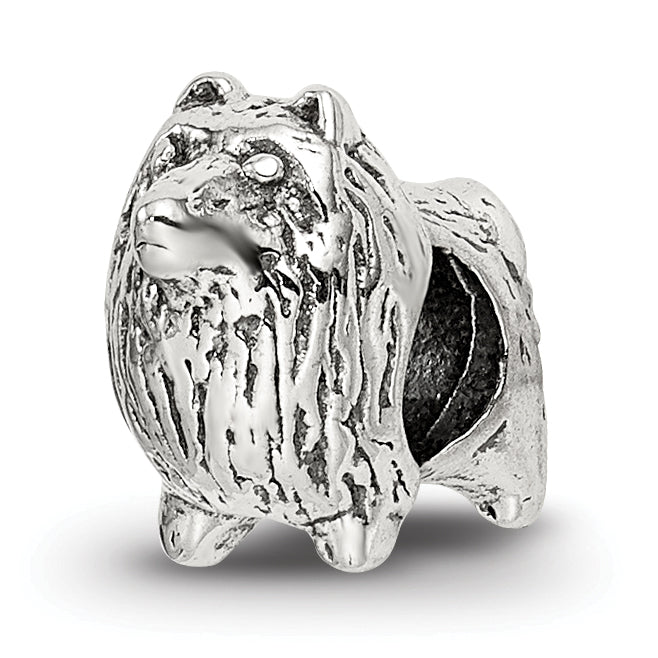 Sterling Silver Reflections Pomeranian Bead