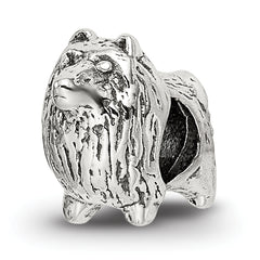 Sterling Silver Reflections Pomeranian Bead