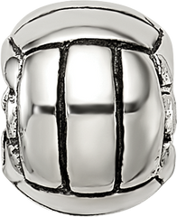 Sterling Silver Reflections Kids Volleyball Bead
