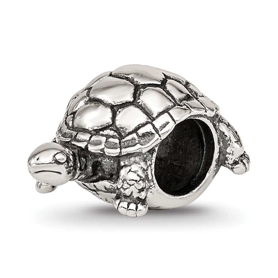 Sterling Silver Reflections Turtle Bead Main image