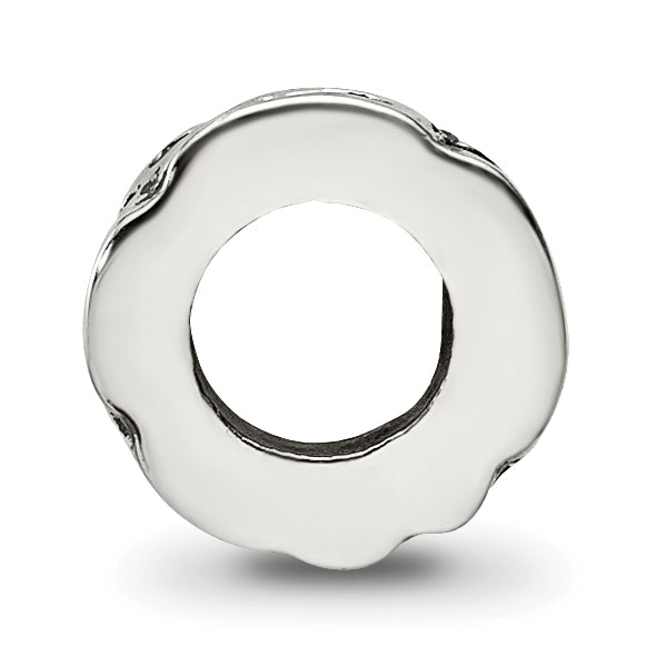 Sterling Silver 925 Spacer Bead with Antiqued Finish Solid Craftsmanship Secondary image