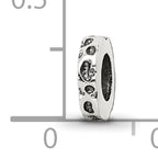 Sterling Silver 925 Spacer Bead with Antiqued Finish Solid Craftsmanship