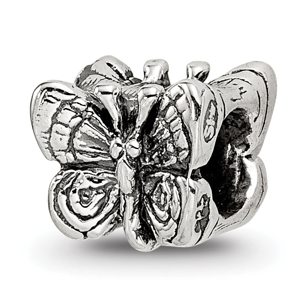 Sterling Silver Reflections Kids Butterfly Bead Main image