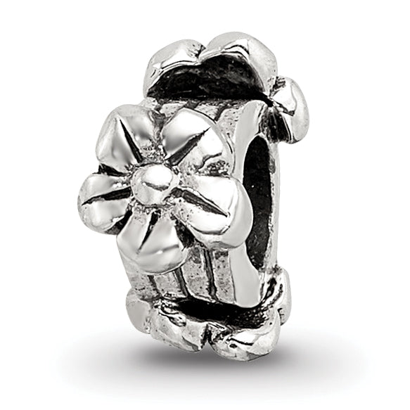 Sterling Silver Reflections Kids Flowers Bead Main image
