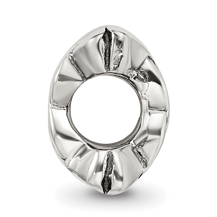 Sterling Silver 925 Celtic Bead with Antiqued Finish  Solid and Themed Design Secondary image