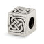 Sterling Silver Reflections Celtic Block Bead