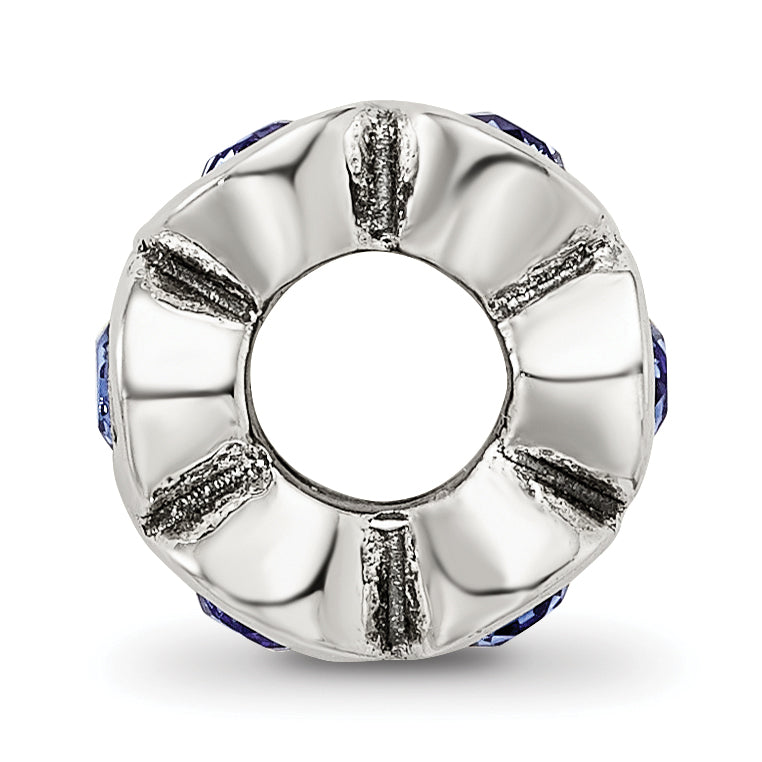 Sterling Silver Reflections Sept Preciosa Crystal Birthstone Bead Secondary image