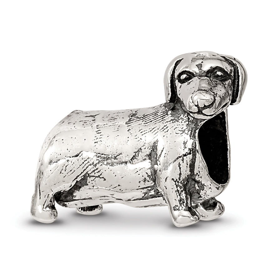Sterling Silver Reflections Dachshound Bead Main image
