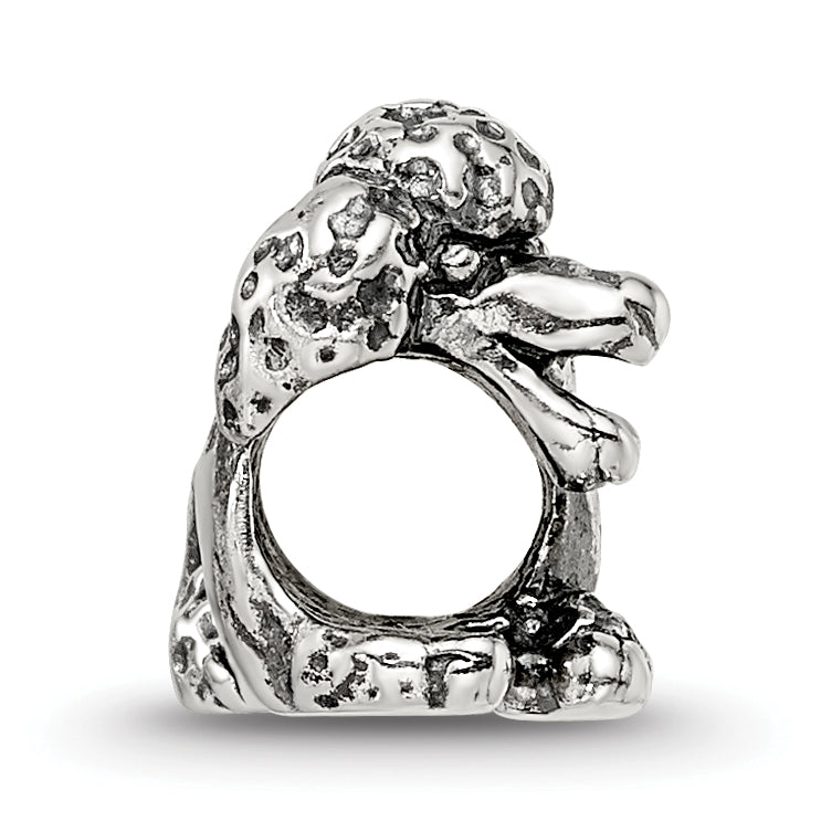 Sterling Silver Reflections Poodle Bead