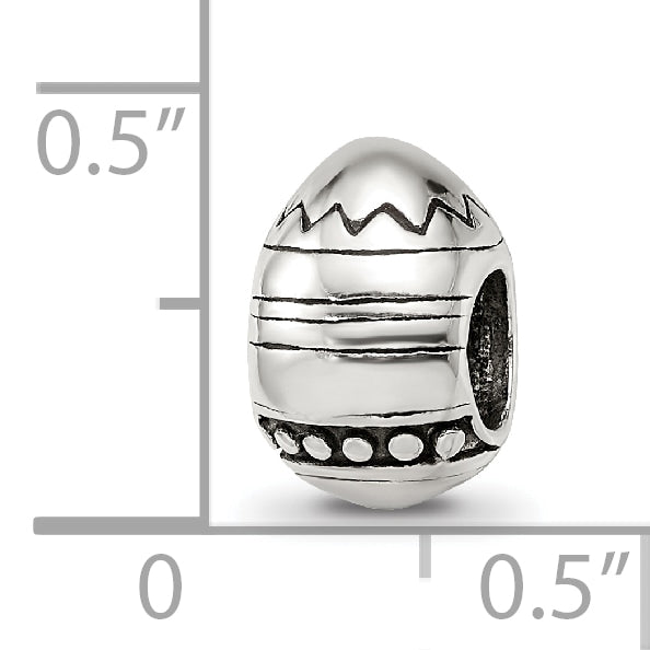 Sterling Silver Reflections Easter Egg Bead