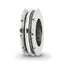 Sterling Silver Reflections Grooved Spacer Bead