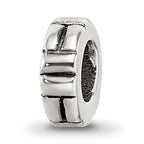 Sterling Silver Reflections Notched Spacer Bead