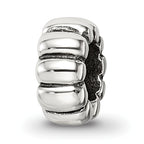 Sterling Silver Reflections Scalloped Spacer Bead