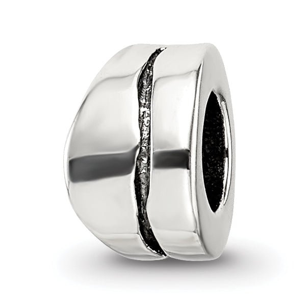 Sterling Silver Reflections Wavy Spacer Bead Main image