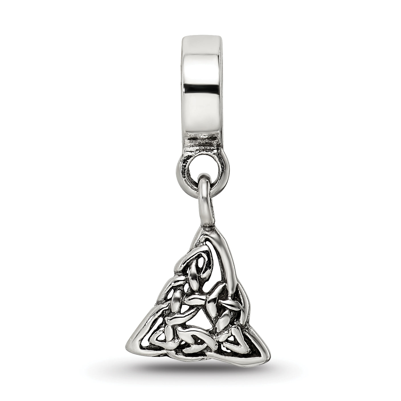 Sterling Silver Reflections Celtic Trinity Dangle Bead