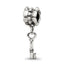 Sterling Silver Reflections Key Dangle Bead