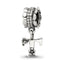 Sterling Silver Reflections Letter T Dangle Bead