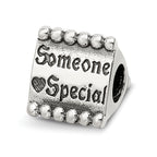 Sterling Silver Reflections Someone Special Triangle Bead