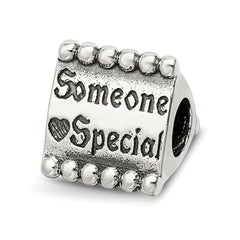 Sterling Silver Reflections Someone Special Triangle Bead