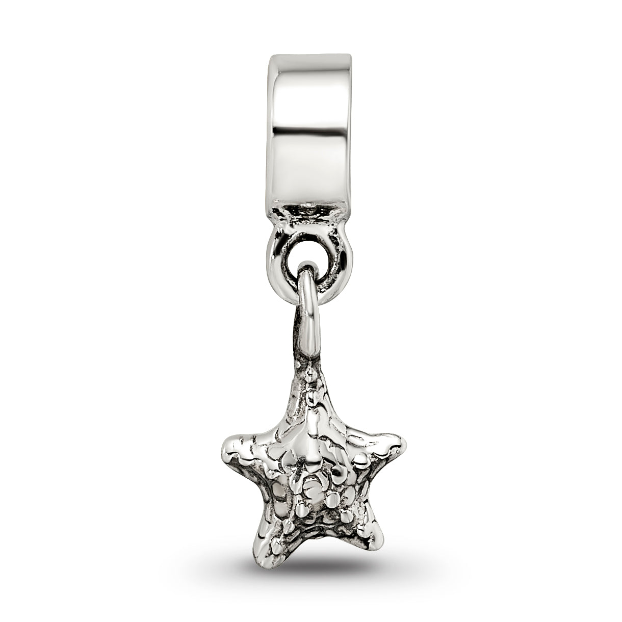Kids Collection Sterling Silver Star Dangle Reflections Bead