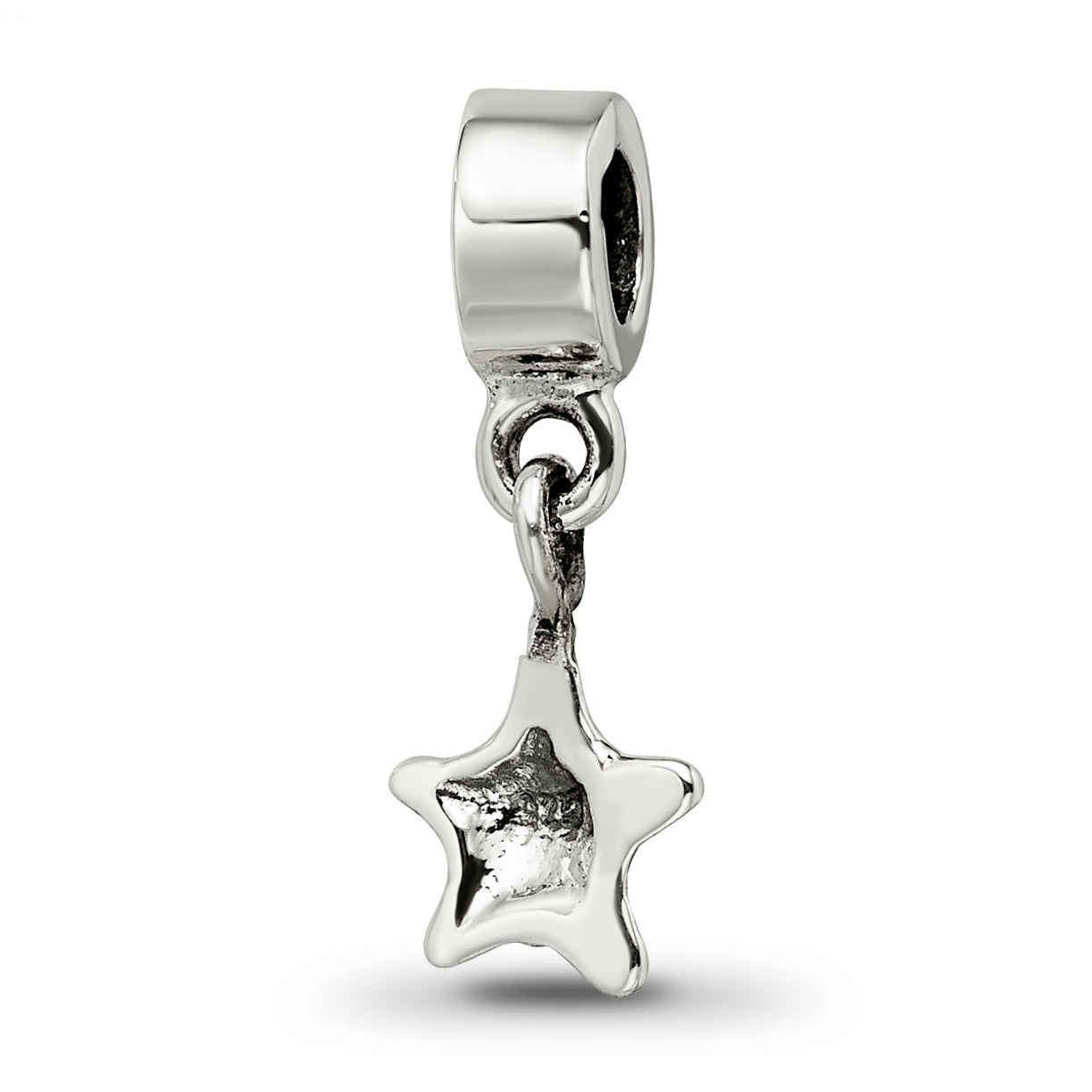 Kids Collection Sterling Silver Star Dangle Reflections Bead