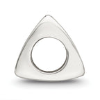 Sterling Silver 925 Antiqued Number 7 Triangle Bead Solid Craftsmanship
