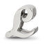 Sterling Silver Reflections Letter L Script Bead