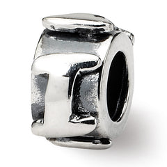 Sterling Silver Reflections Letter I Message Bead