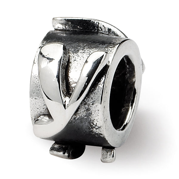Sterling Silver Reflections Letter Y Message Bead Main image