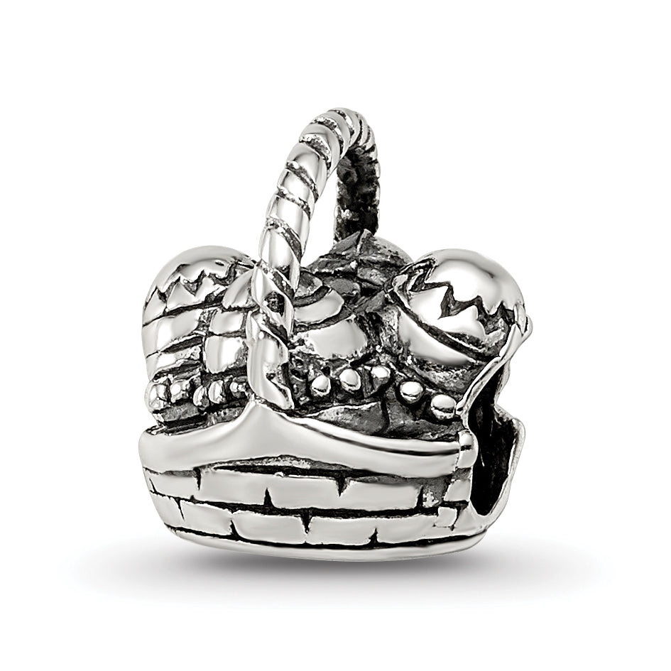 Sterling Silver Reflections Easter Basket Bead Main image